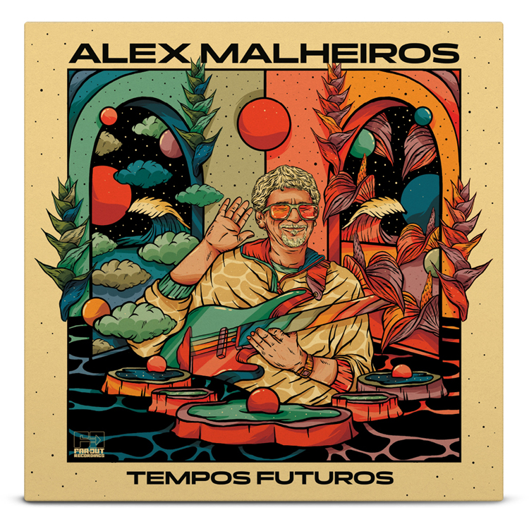 portada del disco Tempos Futuros de Alex Malheiros, bajista de Azymuth