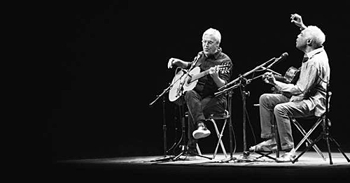 Caetano Veloso y Gilberto Gil -  Foto realizada por Marcos Hermes