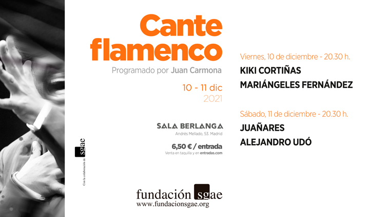 cartel de Cante Flamenco