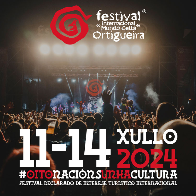 Cartel del Festival Internacional do Mundo Celta de Ortigueira 2024