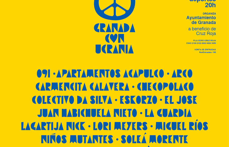 cartel de Granada con Ucrania