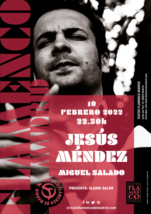 cartel del concierto de Jesús Méndez y Miguel Salado
