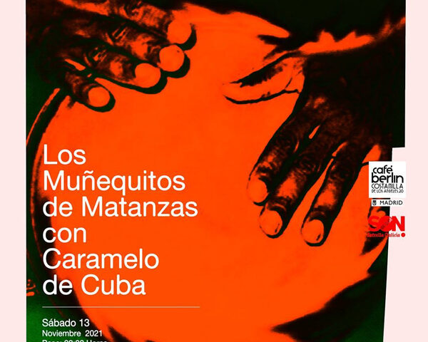 cartel del concierto de Los Muñequitos de Matanzas