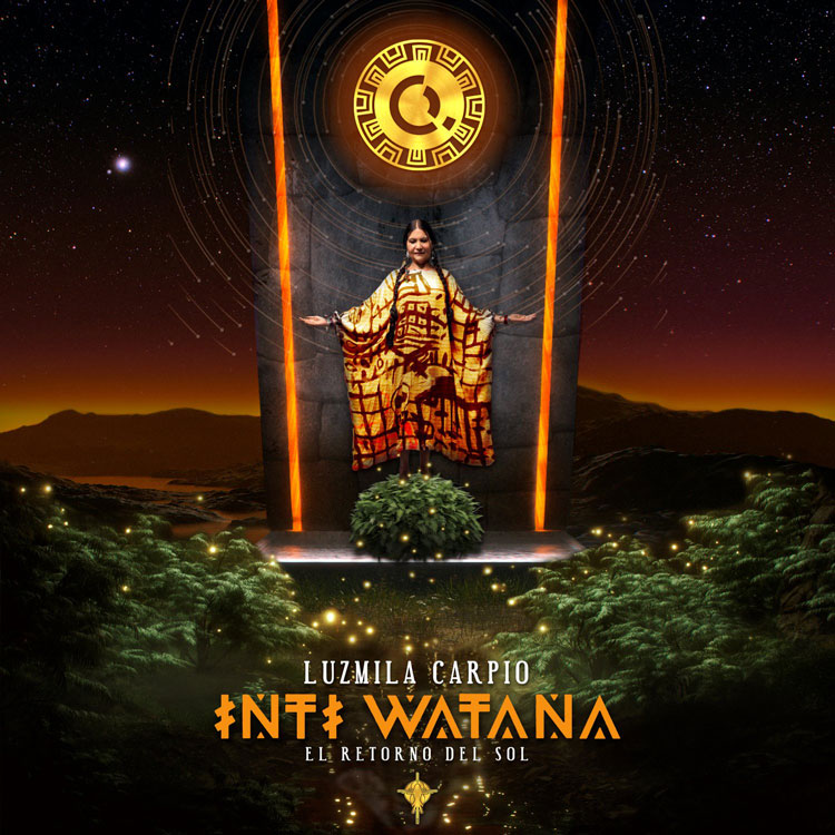 Luzmila Carpio – Inti Watana / El Retorno del Sol , portada del disco