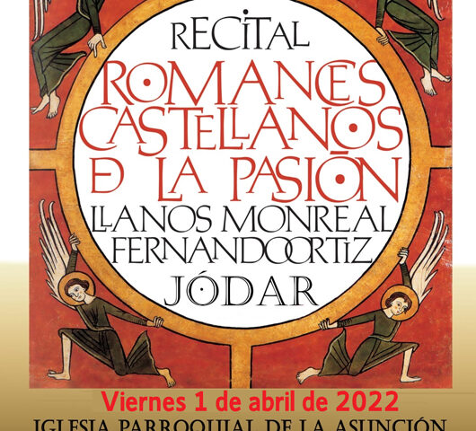 cartel del concierto Romances Castellanos de la Pasión