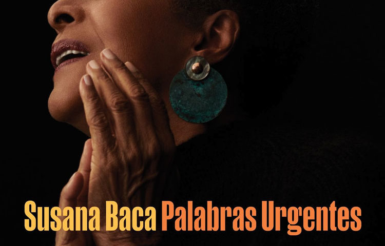 portada del disco Palabras Urgentes de Susana Baca