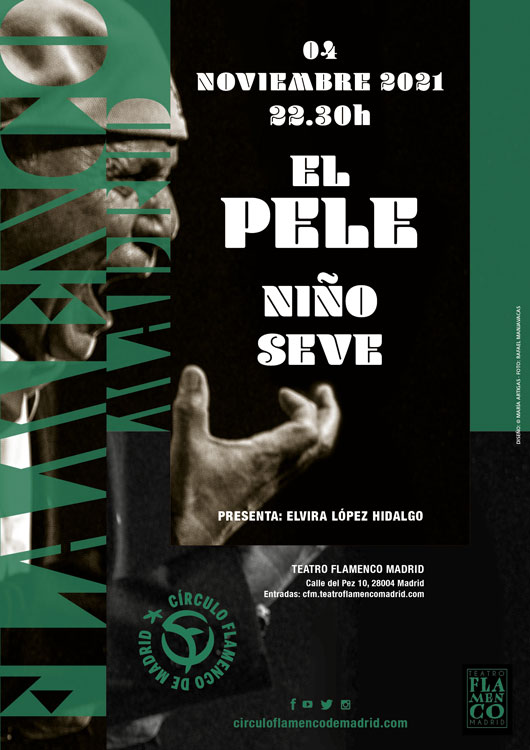 cartel del concierto de El Pele